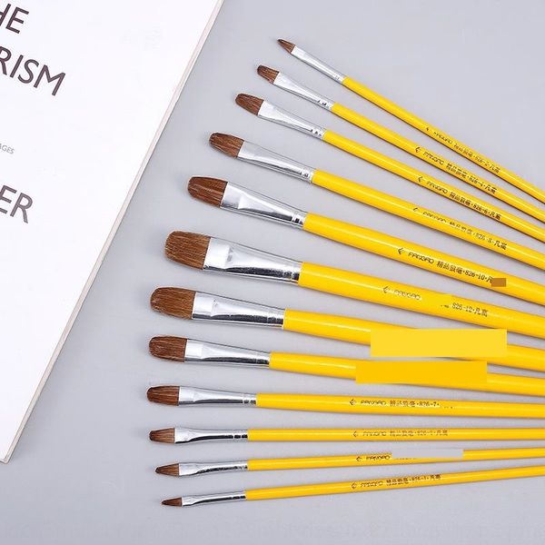 qn5z langhaoyou 6 gouache and watercolor sets of watercolor acrylic flat brush art ing tools painting pens gouache paint brush, Black;red
qn5z langhaoyou 6 gouache and watercolor sets of watercolor acrylic flat brush art ing tools painting pens gouache paint brush, Black;red