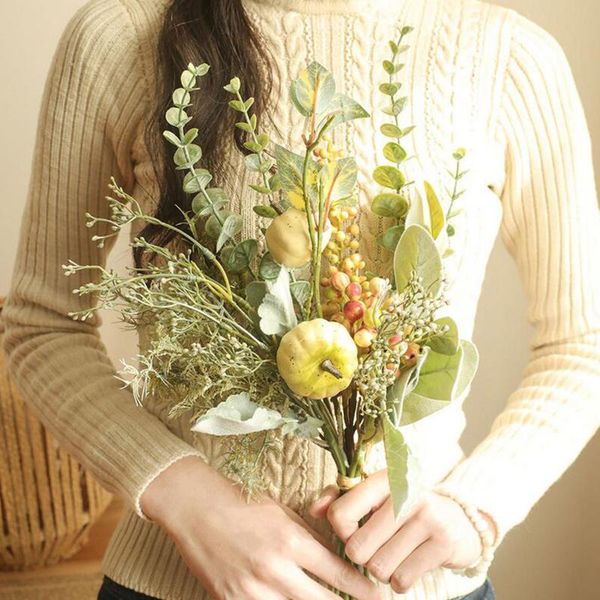 artificial leaf plant floral bouquet tree branch flower fake flowers for home wedding decoration indoor 324 decorative & wreath
artificial leaf plant floral bouquet tree branch flower fake flowers for home wedding decoration indoor 324 decorative & wreath