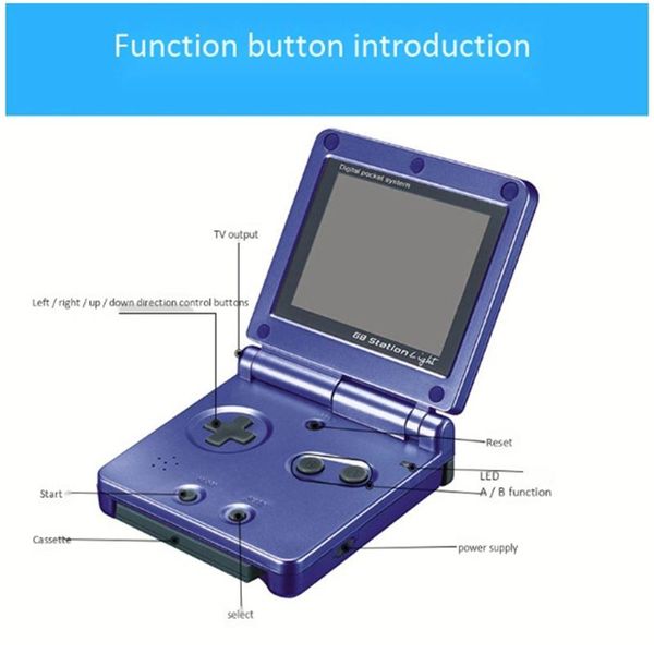 portable game players 2.2 inch handheld classic console mini arcade retro electronic suitable for 99 built-in games
portable game players 2.2 inch handheld classic console mini arcade retro electronic suitable for 99 built-in games