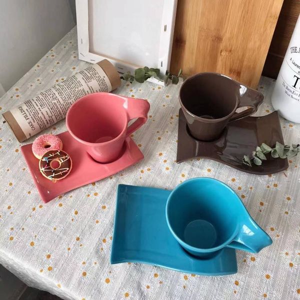 mugs nordic solid color coffee cups ceramic with tray pink blue 
mugs nordic solid color coffee cups ceramic with tray pink blue