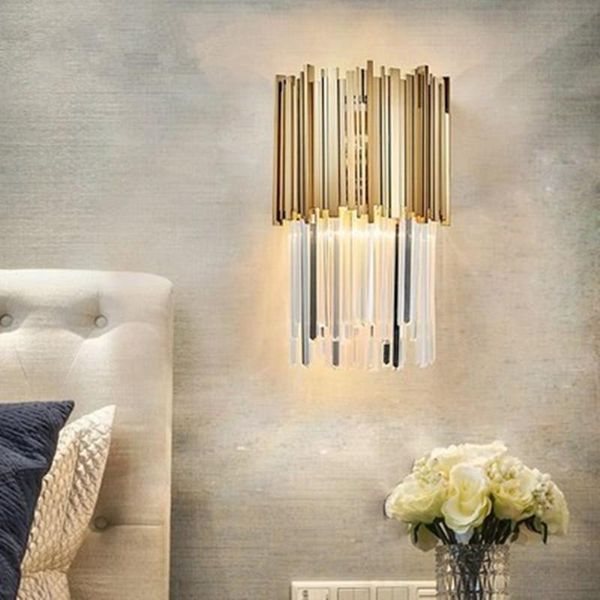 wall lamp modern lustre crystal led gold metal bedroom lights fixtures dining room light living sconce
wall lamp modern lustre crystal led gold metal bedroom lights fixtures dining room light living sconce
