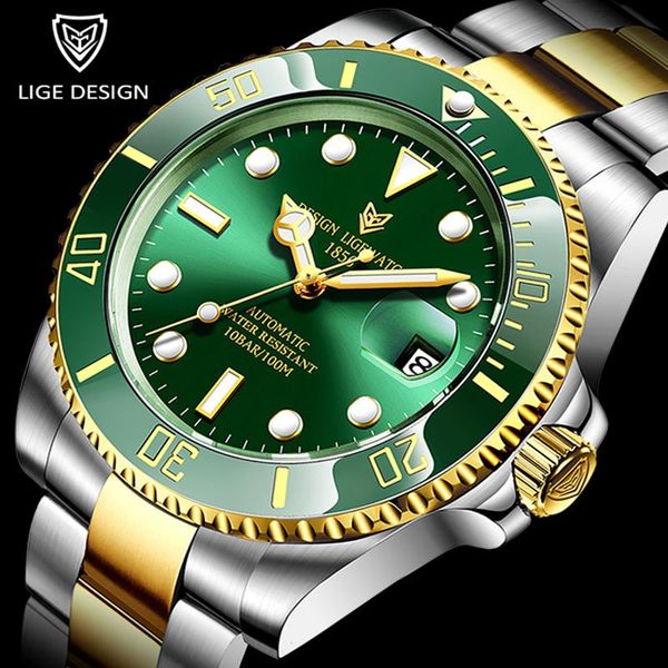 watch men brand automatic mechanical clock fashion business sapphire glass watches 316l steel waterproof nh35 movement+box wristwatches, Slivery;brown
watch men brand automatic mechanical clock fashion business sapphire glass watches 316l steel waterproof nh35 movement+box wristwatches, Slivery;brown