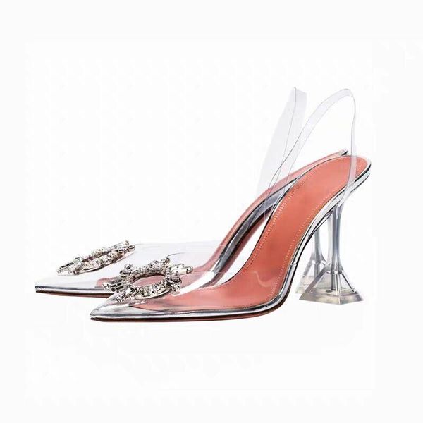 dress shoes women wedding pumps elegant pointed toe rhinestones high heels party crystal clear heel sandals size 41 42, Black
dress shoes women wedding pumps elegant pointed toe rhinestones high heels party crystal clear heel sandals size 41 42, Black