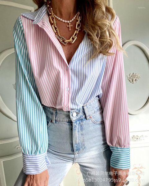 women's blouses & shirts wepbel women shirt single-breasted straight spring long sleeve temperament commute chiffon v-neck patchwork co, White
women's blouses & shirts wepbel women shirt single-breasted straight spring long sleeve temperament commute chiffon v-neck patchwork co, White