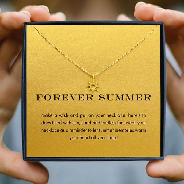 icareu glow sun pendant necklace women forever summer shines choker gold chain make a wish card box valentines day necklaces, Silver
icareu glow sun pendant necklace women forever summer shines choker gold chain make a wish card box valentines day necklaces, Silver