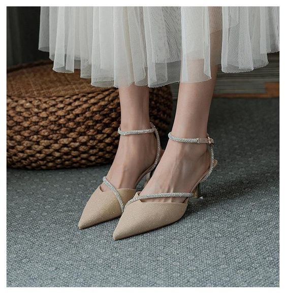 sandals women's 2021 summer fashion girl high-heeled pumps with pointed toes and a low slipper, Black
sandals women's 2021 summer fashion girl high-heeled pumps with pointed toes and a low slipper, Black