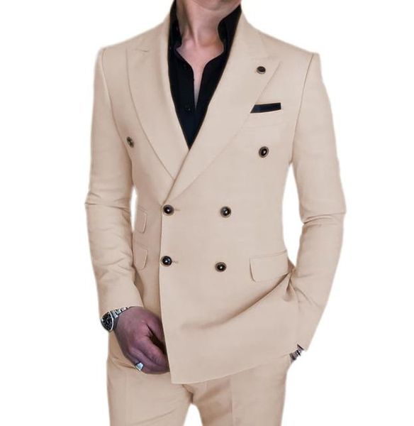 men's suits & blazers beige wide lapel men wedding costume homme groom prom slim terno masculino fit bridegroom blazer 2 pcs jacket+pan, White;black
men's suits & blazers beige wide lapel men wedding costume homme groom prom slim terno masculino fit bridegroom blazer 2 pcs jacket+pan, White;black