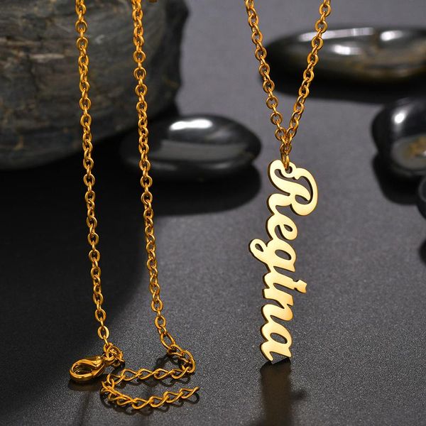 pendant necklaces selling letters name custom necklace fashion stainless steel special meaning jewelry birthday gift, Silver
pendant necklaces selling letters name custom necklace fashion stainless steel special meaning jewelry birthday gift, Silver