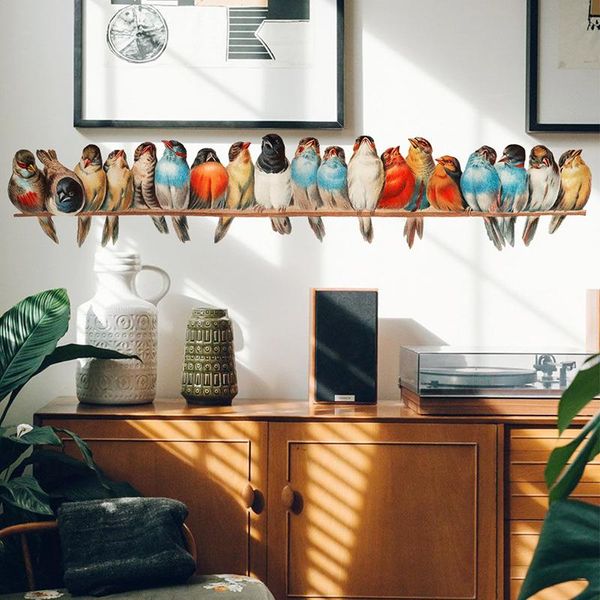 window stickers wall 20*90cm home decoration colorful birds for bedroom living room pvc
window stickers wall 20*90cm home decoration colorful birds for bedroom living room pvc