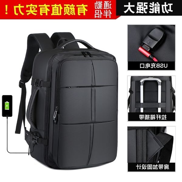 anti splash multipurpose men's backpack large capacity outdoor travel expandable business bag computer
anti splash multipurpose men's backpack large capacity outdoor travel expandable business bag computer