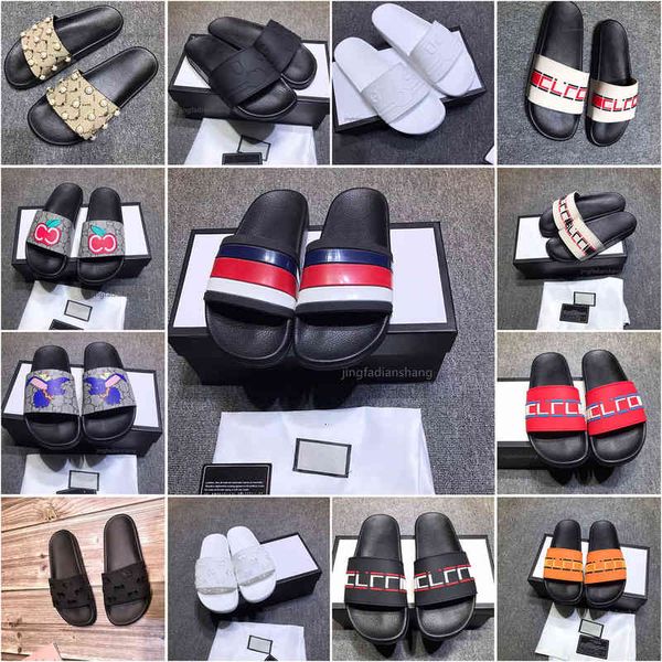 black classic fashion soft leather men slippers letter bees flip flops slippery flat chain sandals casual beach slip with box
black classic fashion soft leather men slippers letter bees flip flops slippery flat chain sandals casual beach slip with box