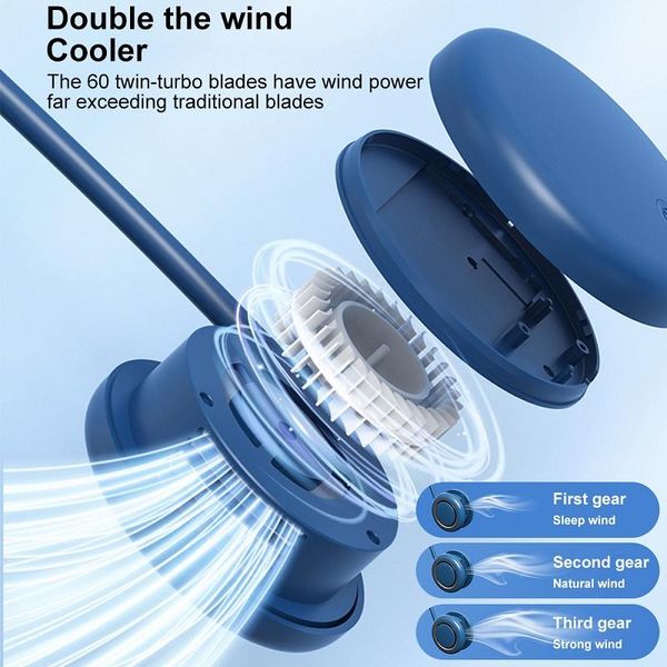 electric fans mini usb fan portable bladeless hanging rechargeable sports 3-speed adjustable neck dual handheld multi function
electric fans mini usb fan portable bladeless hanging rechargeable sports 3-speed adjustable neck dual handheld multi function