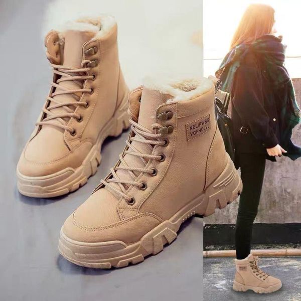 boots women high help sneakers 2021 winter ankle female outdoor vulcanized shoes girls chunky snow booties chaussures femme, Black
boots women high help sneakers 2021 winter ankle female outdoor vulcanized shoes girls chunky snow booties chaussures femme, Black