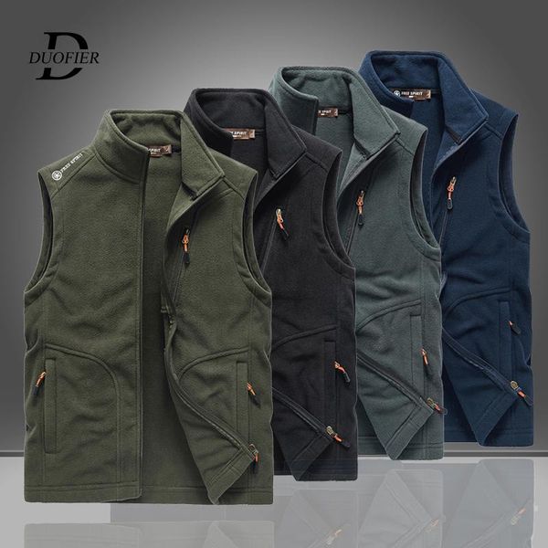 men's vests 2021 men jacket fleece autumn outdoor clothing casual sleeveless vest fashion warm waistcoat solid color m-5xl, Black;white
men's vests 2021 men jacket fleece autumn outdoor clothing casual sleeveless vest fashion warm waistcoat solid color m-5xl, Black;white