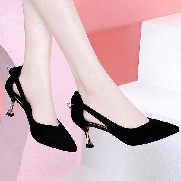 sandals stiletto pointed toe women's 2021 spring and summer high heels shoes women casual, Black
sandals stiletto pointed toe women's 2021 spring and summer high heels shoes women casual, Black