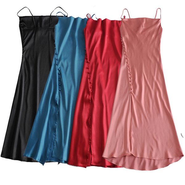 casual dresses solid color fashion long dress women summer split v-neck sleeveless for lady 2021 slim elegant vinatge female, Black;gray
casual dresses solid color fashion long dress women summer split v-neck sleeveless for lady 2021 slim elegant vinatge female, Black;gray