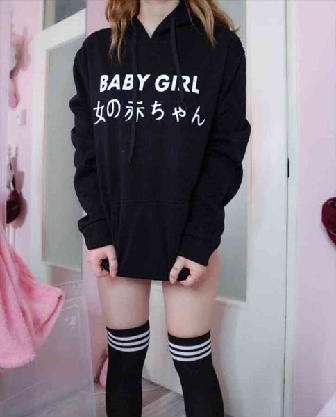 baby girl sweatshirts plus size hooded female pullover fleece spring autumn hoodies woman, Black 
baby girl sweatshirts plus size hooded female pullover fleece spring autumn hoodies woman, Black