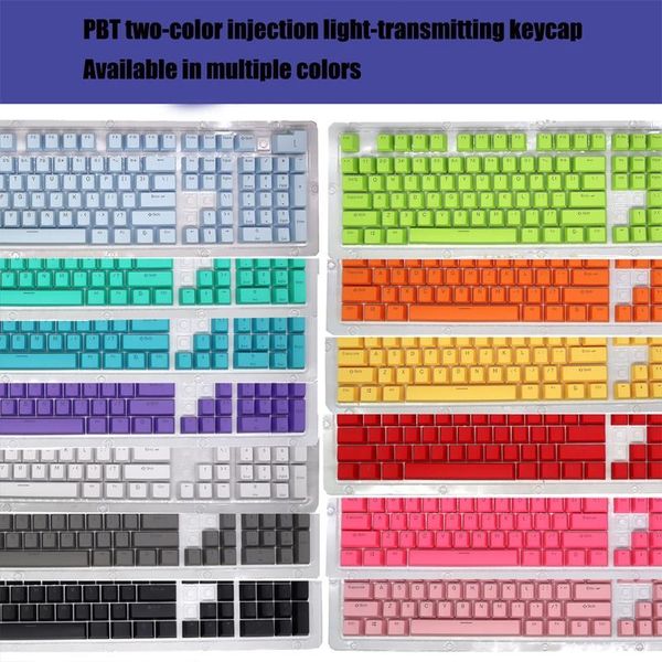 keyboards pbt keycap oem height 104 keys solid color backlight keycaps suitable for mechanical keyboard installation (mx switch) 45ba
keyboards pbt keycap oem height 104 keys solid color backlight keycaps suitable for mechanical keyboard installation (mx switch) 45ba