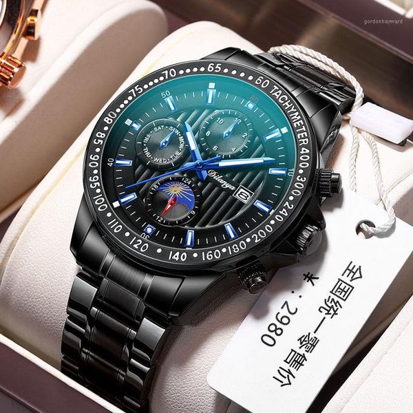 wristwatches 2021 automatic men's watch high-end black technology waterproof luminous student korean sports, Slivery;brown
wristwatches 2021 automatic men's watch high-end black technology waterproof luminous student korean sports, Slivery;brown