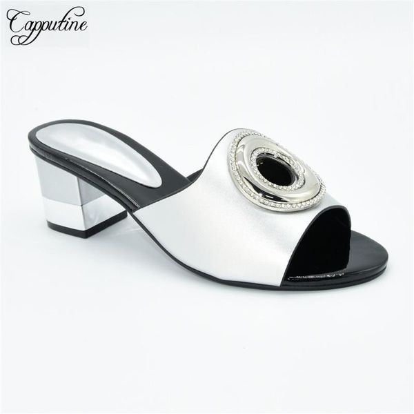 dress shoes silver wedding/party african women's high heel slippers with stones 88-34 height 6.5cm, Black
dress shoes silver wedding/party african women's high heel slippers with stones 88-34 height 6.5cm, Black