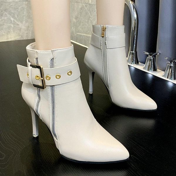 boots 2021 ankle rain women winter europe style elegant 2 zippers shoes woman high heels office ladies career dress boot, Black
boots 2021 ankle rain women winter europe style elegant 2 zippers shoes woman high heels office ladies career dress boot, Black