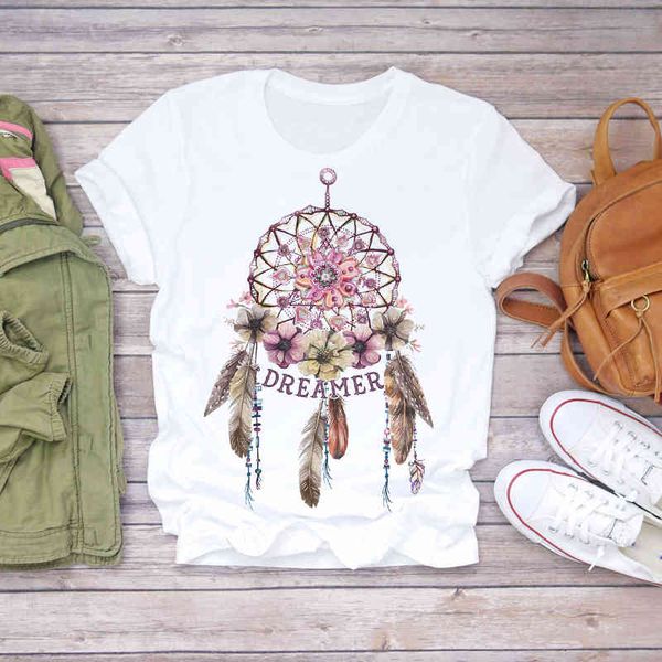 women's t-shirt women summer short sleeve dream feather fashion print lady t-shirts t shirt ladies womens graphic female tee 3, White
women's t-shirt women summer short sleeve dream feather fashion print lady t-shirts t shirt ladies womens graphic female tee 3, White