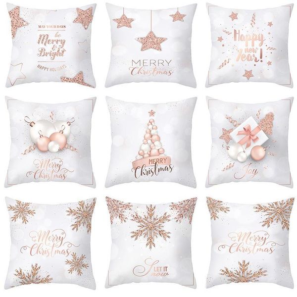 cushion/decorative pillow christmas soft cushion cover linen case throw pink polyester rose gold car xmas decor sofa waist
cushion/decorative pillow christmas soft cushion cover linen case throw pink polyester rose gold car xmas decor sofa waist