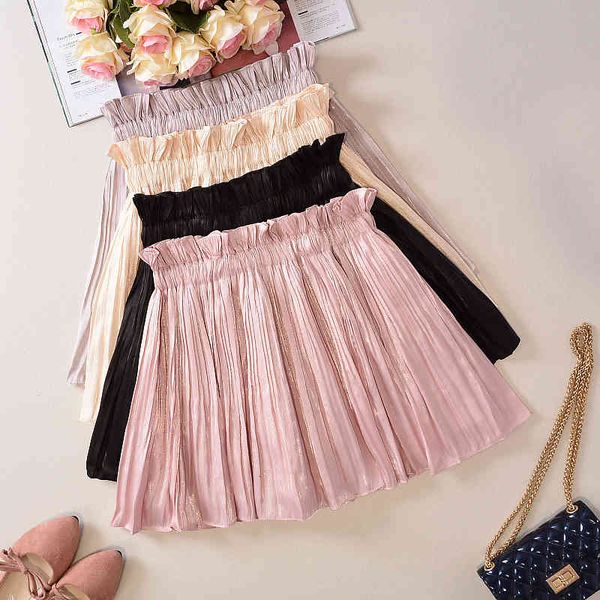 skirts summer shine silk short slacky korean ball-pleated pompon sweet metallic female mini skirt 5b9a, Black
skirts summer shine silk short slacky korean ball-pleated pompon sweet metallic female mini skirt 5b9a, Black