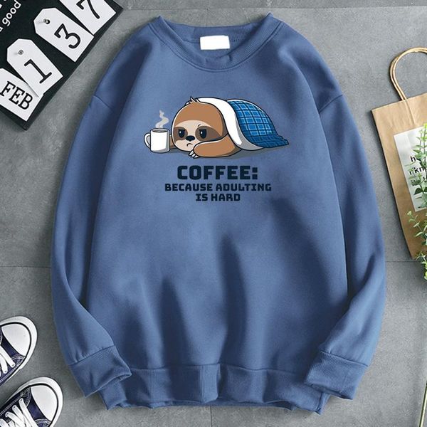 men's hoodies & sweatshirts cartoon sloth sleep print casual autumn crewneck hoody fashion hip hop kpop hooded mens streetwear, Black
men's hoodies & sweatshirts cartoon sloth sleep print casual autumn crewneck hoody fashion hip hop kpop hooded mens streetwear, Black