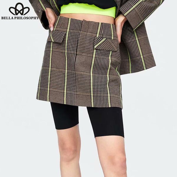 hstar spring plaid mini skirts vintage high waist female loose a-line office lady retro bottoms 2021, Black
hstar spring plaid mini skirts vintage high waist female loose a-line office lady retro bottoms 2021, Black