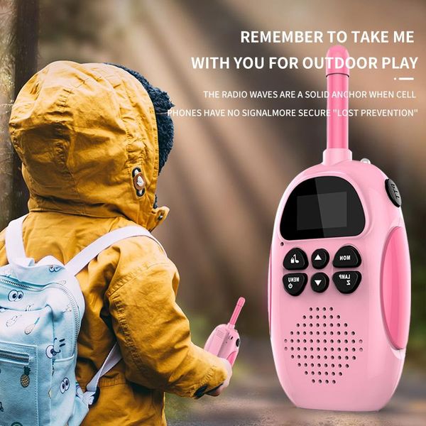 walkie talkie 2pcs children mini toy kid transceiver handheld 3km uhf radio interphone with lanyard birthday gift for girls boys
walkie talkie 2pcs children mini toy kid transceiver handheld 3km uhf radio interphone with lanyard birthday gift for girls boys