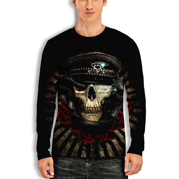 men's skull 3d printed t-shirt visual impact party streetwear round neck long sleeve graphic optical illusion large size printed daily, White;black
men's skull 3d printed t-shirt visual impact party streetwear round neck long sleeve graphic optical illusion large size printed daily, White;black
