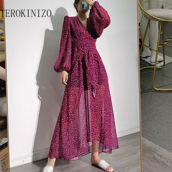 casual dresses terokinizo arrival elegant dress women v neck long sleeve slim waist floral printed vintage summer fashion robe, Black;gray
casual dresses terokinizo arrival elegant dress women v neck long sleeve slim waist floral printed vintage summer fashion robe, Black;gray
