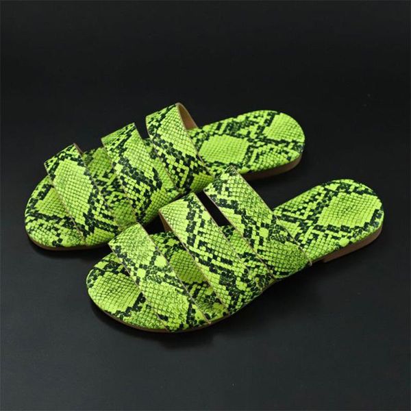 slippers women summer flat casual snakeskin pattern woman cross female fashion open toe non slip ladies shoes 2021, Black
slippers women summer flat casual snakeskin pattern woman cross female fashion open toe non slip ladies shoes 2021, Black