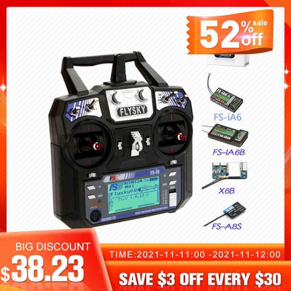 flysky fs-i6 fs i6 2.4g 6ch afhds transmitter with ia6b x6b a8s r6b ia6, remote control radio receiver for uav rc fpv
flysky fs-i6 fs i6 2.4g 6ch afhds transmitter with ia6b x6b a8s r6b ia6, remote control radio receiver for uav rc fpv