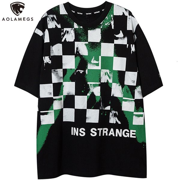 men's polos casual male high-street hip hop shirt streetwear will see t- to the lamegs plaid graffiti oversized impression, White;black
men's polos casual male high-street hip hop shirt streetwear will see t- to the lamegs plaid graffiti oversized impression, White;black