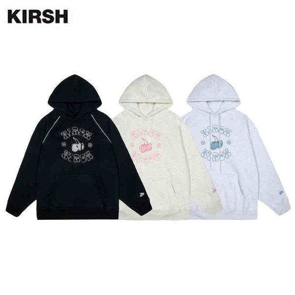 kirs cherry plush sweater jacket korean minority embroidered pollen tender girls' versatile hoodie, Blue;black
kirs cherry plush sweater jacket korean minority embroidered pollen tender girls' versatile hoodie, Blue;black
