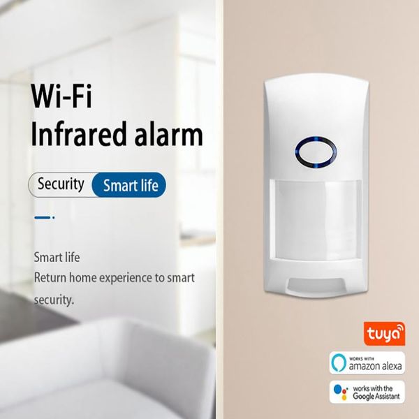 smart home control tuya wifi infrared detectors motion sensor alarm security system compatible with tuyasmart app life
smart home control tuya wifi infrared detectors motion sensor alarm security system compatible with tuyasmart app life