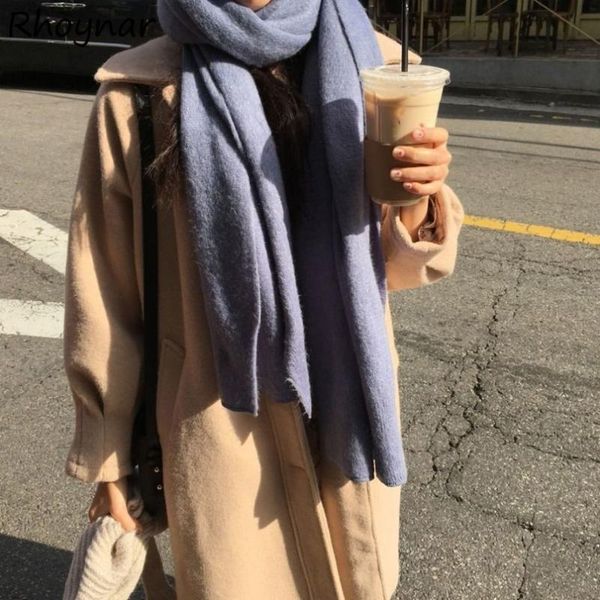 women's wool & blends women streetwear turn down collar japanese style casual all-match tender preppy single breasted winter thicker a-, Black
women's wool & blends women streetwear turn down collar japanese style casual all-match tender preppy single breasted winter thicker a-, Black