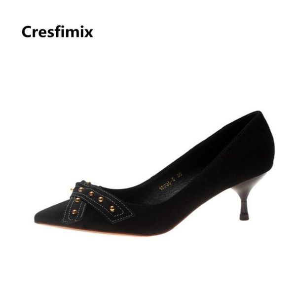 dress shoes cresfimix women fashion comfortable black rivet high heel lady cute sweet female mujer tacones altos b3540
dress shoes cresfimix women fashion comfortable black rivet high heel lady cute sweet female mujer tacones altos b3540