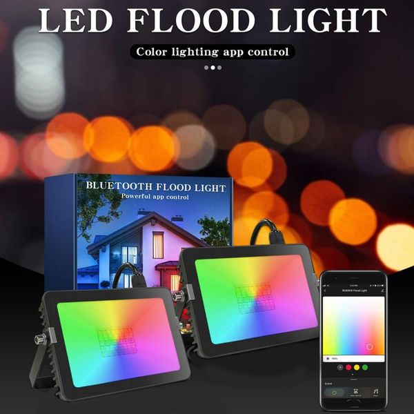 1pc smart led floodlight outdoor light rgb 20w bluetooth app group control ip66 garden waterproof color changing spotlight floodlights
1pc smart led floodlight outdoor light rgb 20w bluetooth app group control ip66 garden waterproof color changing spotlight floodlights