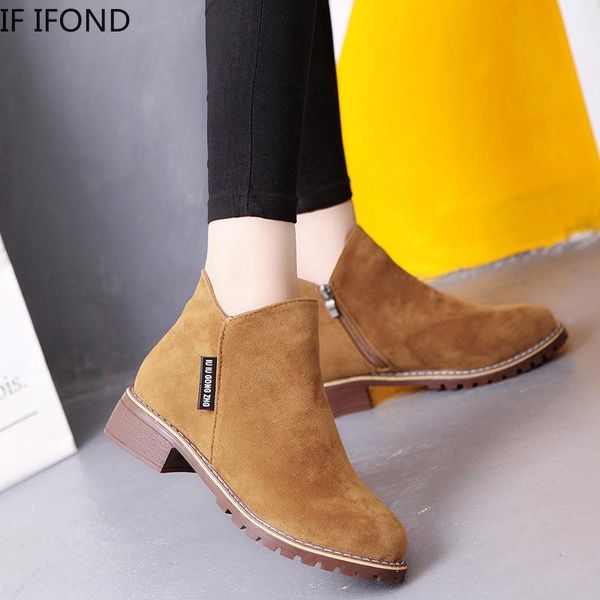 boots if ifond fashion autumn winter classic zipper ankle suede warm women shoes, Black
boots if ifond fashion autumn winter classic zipper ankle suede warm women shoes, Black