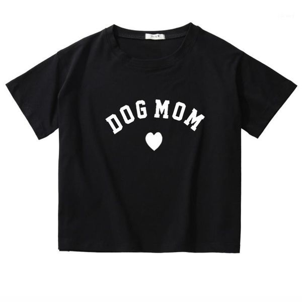 women's t-shirt dog mom printed graphic funny tee shirt female o neck loose summer crop harajuku aesthetic casual women clothes, White
women's t-shirt dog mom printed graphic funny tee shirt female o neck loose summer crop harajuku aesthetic casual women clothes, White