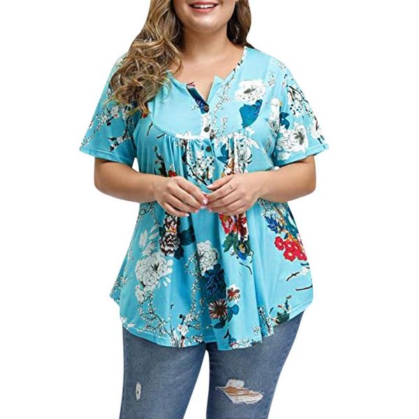 women's t-shirt plus size ladies short sleeve t-shirts buttons v-neck tee shirt elegant clothing summer loose pulover mujer top, White
women's t-shirt plus size ladies short sleeve t-shirts buttons v-neck tee shirt elegant clothing summer loose pulover mujer top, White