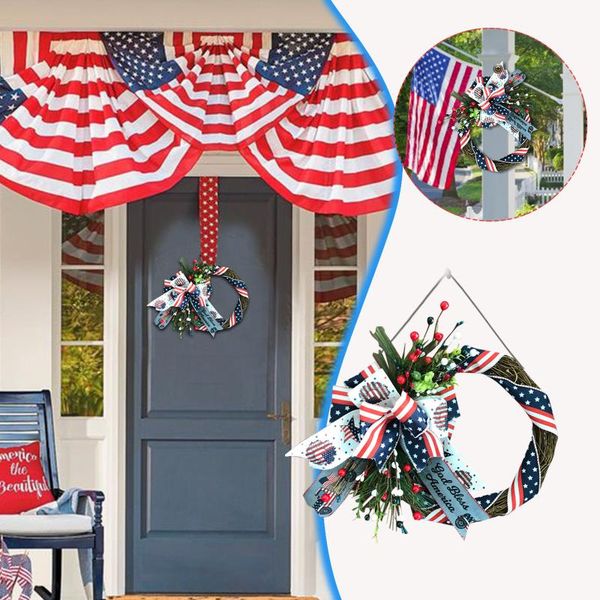 decorative flowers & wreaths independence day wreath porch decoration front door outdoor hanging decor christmas halloween navidad
decorative flowers & wreaths independence day wreath porch decoration front door outdoor hanging decor christmas halloween navidad