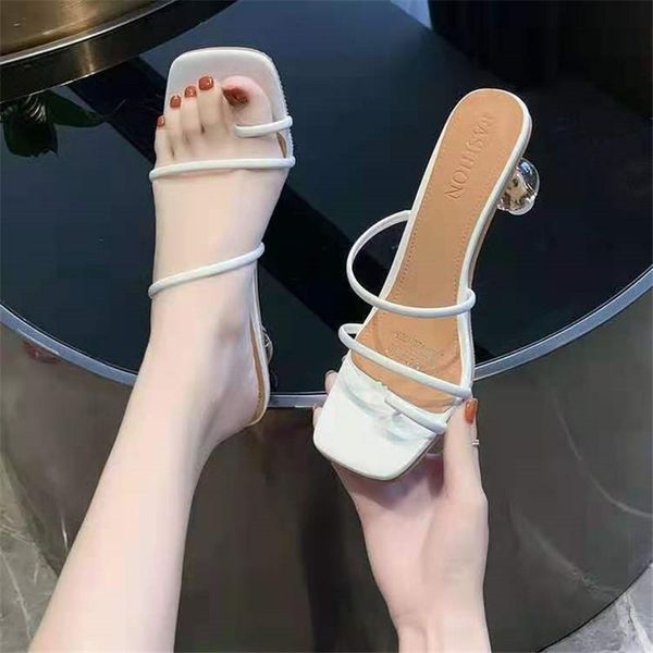slippers women's shoes summer comfortable all-match open toe high heel sandals outdoor large size, Black
slippers women's shoes summer comfortable all-match open toe high heel sandals outdoor large size, Black