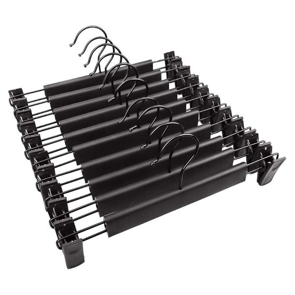 hangers & racks pants rack black plastic 10pc anti-slip hanger scrub skirt dress blouse
hangers & racks pants rack black plastic 10pc anti-slip hanger scrub skirt dress blouse