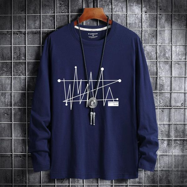 men's t-shirts plus size long-sleeve print cotton tees o-neck thin tshirts 4xl 5xl 6xl autumn and winter, White;black
men's t-shirts plus size long-sleeve print cotton tees o-neck thin tshirts 4xl 5xl 6xl autumn and winter, White;black