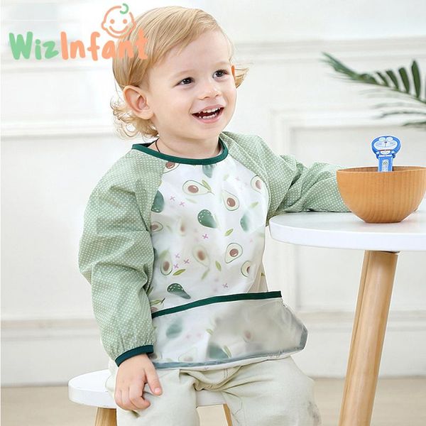 bibs & burp cloths wizinfant 2021 baby bib waterproof apron long sleeve art smock for kids chest protection feeding
bibs & burp cloths wizinfant 2021 baby bib waterproof apron long sleeve art smock for kids chest protection feeding