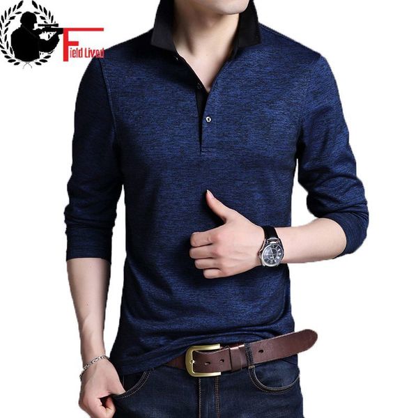 t-shirt men fashion spring autumn casual t shirt male solid color tshirt turn dwon collar button long sleeve tees 210518, White;black
t-shirt men fashion spring autumn casual t shirt male solid color tshirt turn dwon collar button long sleeve tees 210518, White;black